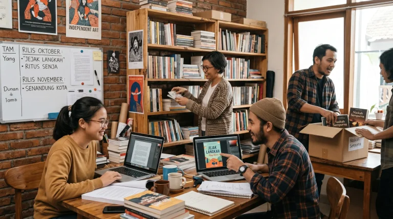 Penerbit Buku, Pengertian, Perbedaan dengan Percetakan, dan Model Bisnisnya